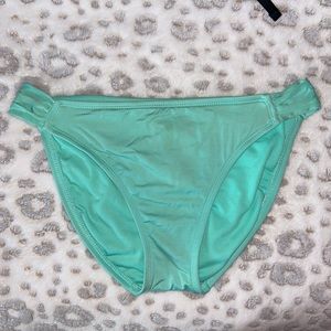 teal bikini bottom